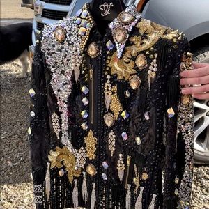 Ladies xs black and Trudy show jacket